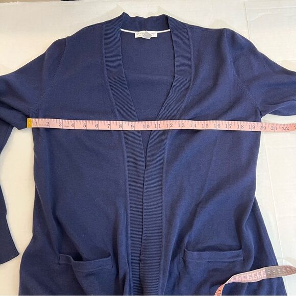 NWOT Isaac Mizrahi Live! Essentials Open Front Cardigan | Size M - Picture 7 of 8